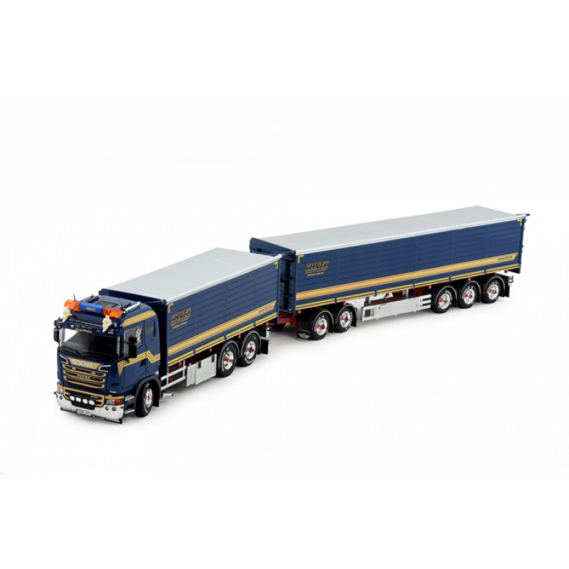 HNT Scania R-Series Rigid With Swedish Trailer 1:50 Scale