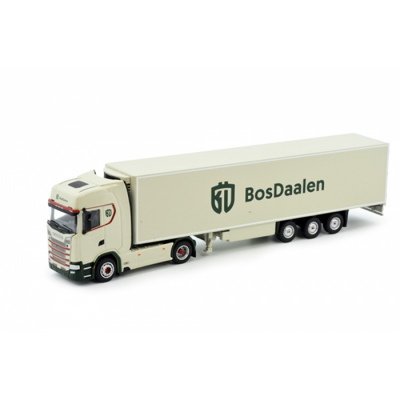BosDaalen Scania with Refrigerated Trailer 1:87 Scale 