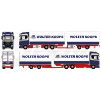 Wolter Koops Scania Next Gen Highline 6x2 with 2 Axle Wipkar 1:50 Scale