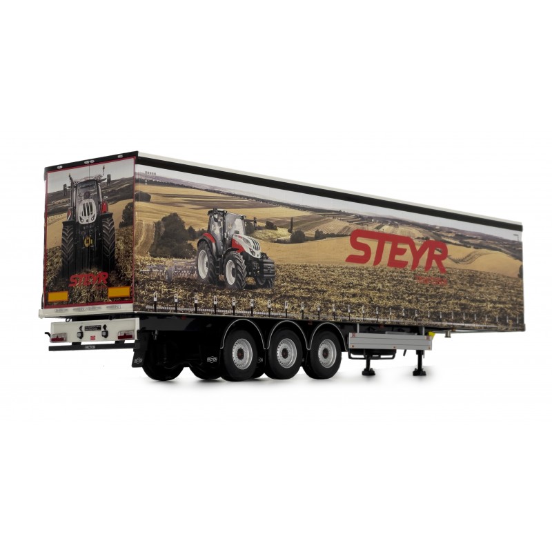 Pacton Curtain Sider Trailer Steyer 1:32 Scale