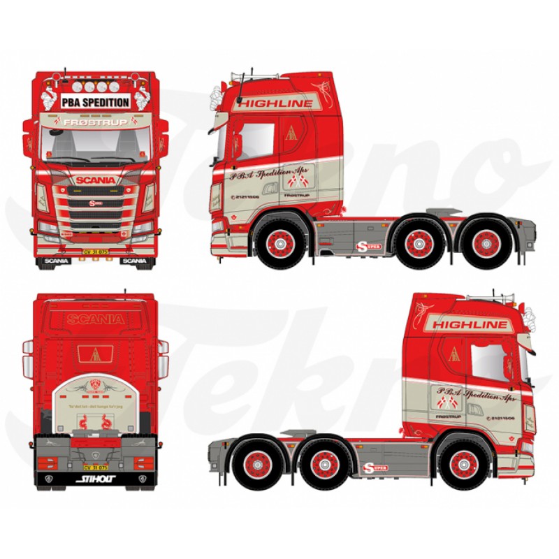 PBA Spedition Scania Next Gen S520-V8 6x2 PBA Spedition Scania Next Gen S520-V8 6x2