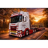 Jenniskens Scania R 6x2 + KNT MCOS 3Axle