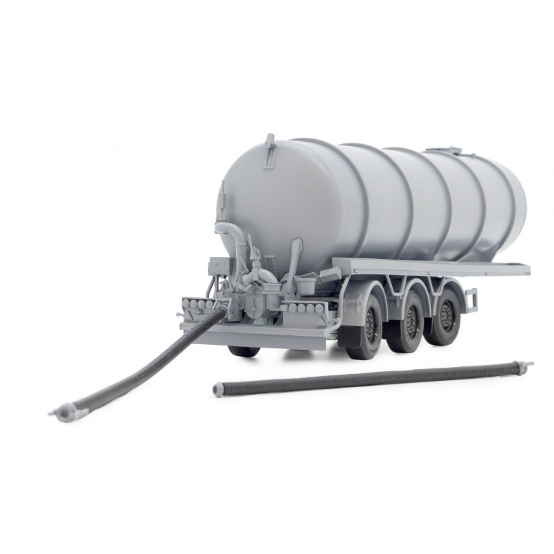 D-Tec Tank Trailer Light Gray 