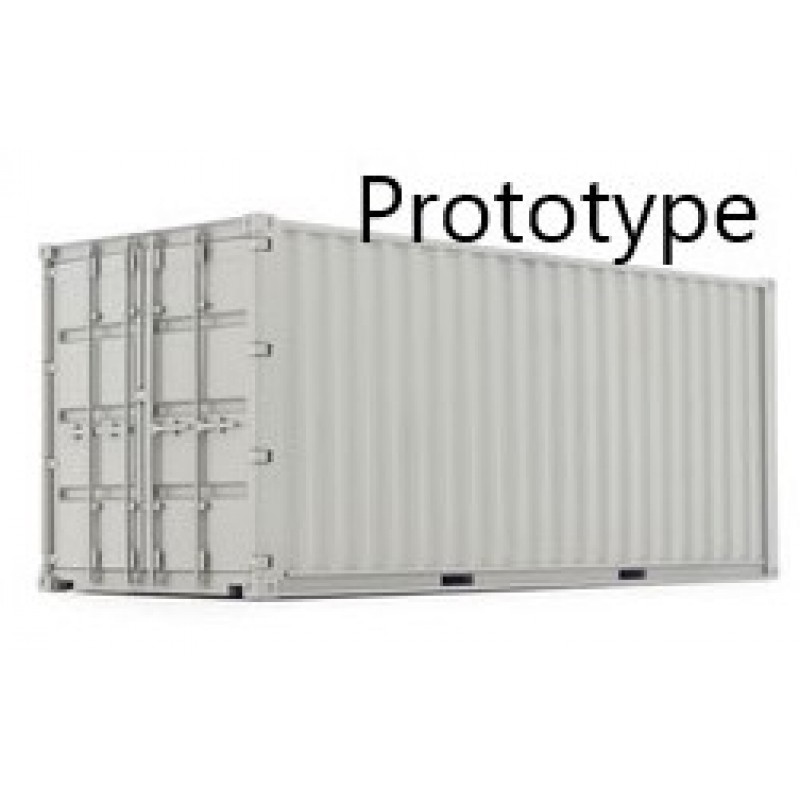 20ft Sea freight container Blue