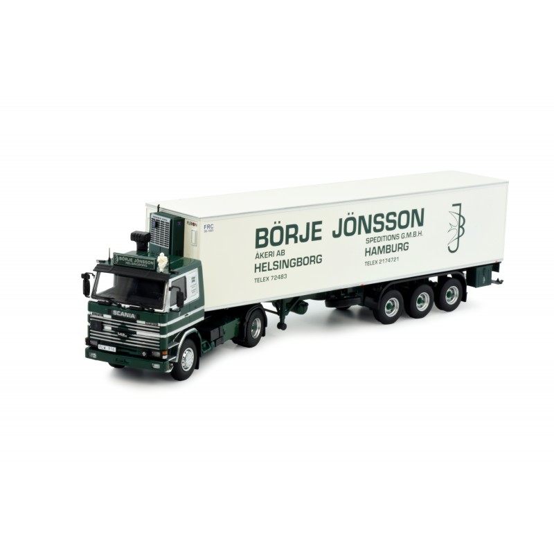 Borje Jonssen Scania 142 With 3-Axle Refrigerated Trailer