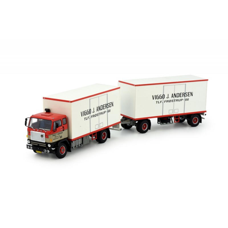 Viggo Andersen Volvo F88 Rigid Truck with Trailer