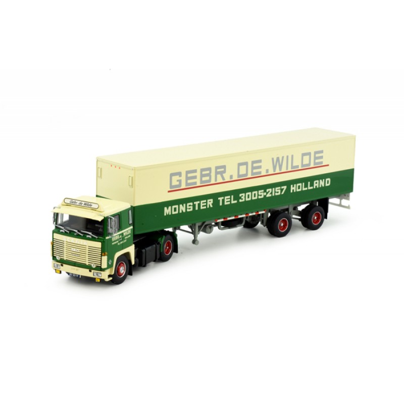 De Wilde Scania 140 & Reefer Semi Trailer