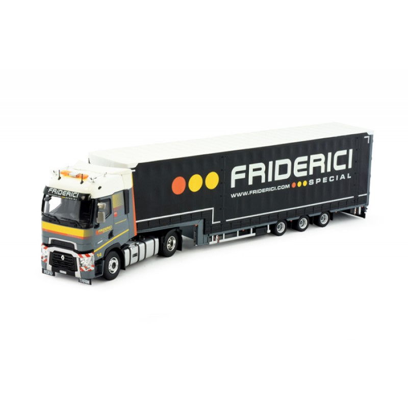 Renault Friderici T-High with 3-axle Meusburger semi-trailer
