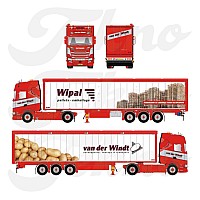 Van der Windt Scania Next Gen 500S 4x2 & Cargo Floor Trailer