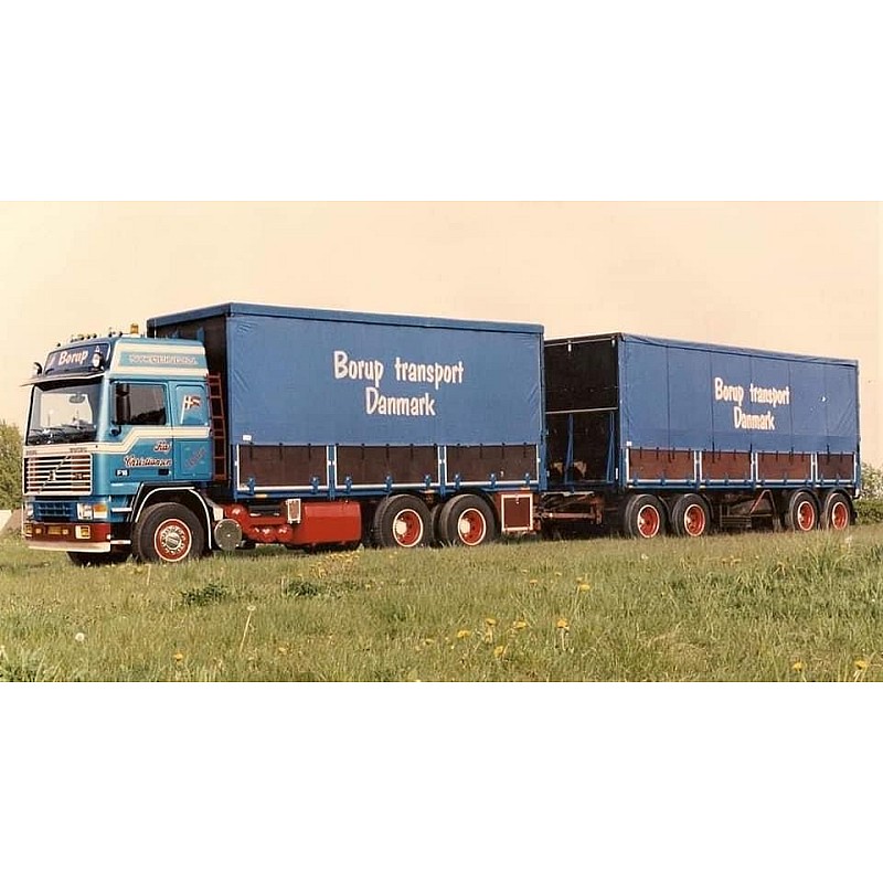 Kaj Christiansen Volvo F16 Globetrotter Rigid Truck & Trailer