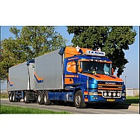 C G Kroon Scania 144L 530 Torpedo Rigid Truck & Trailer