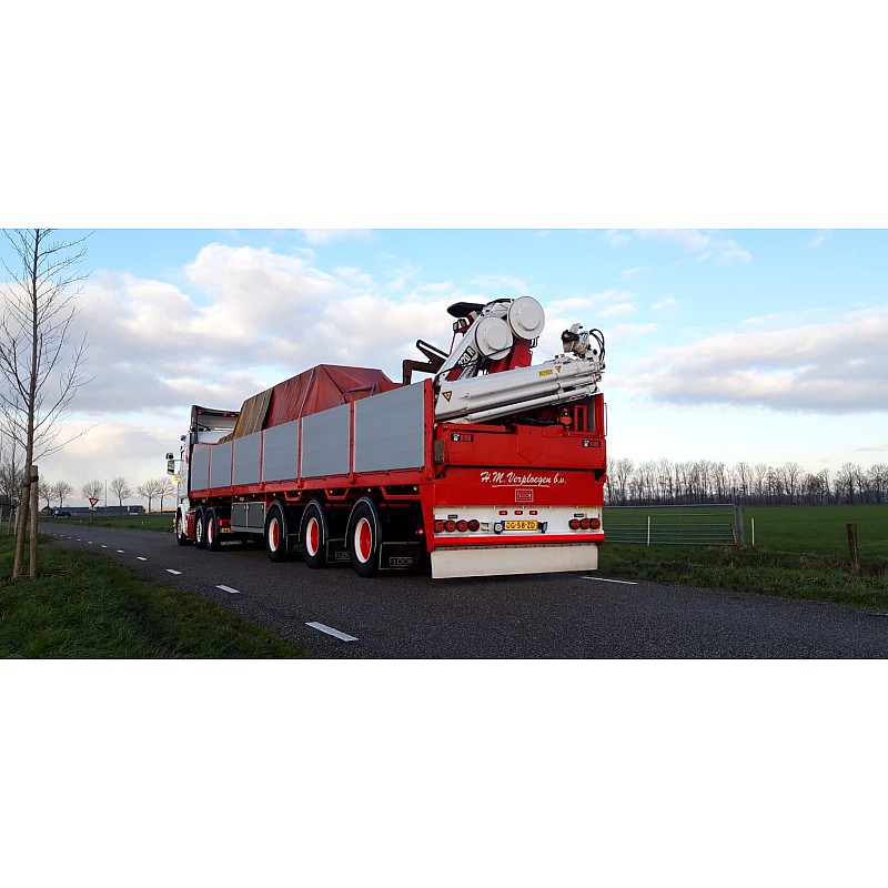 H M Verploegen Scania 4 Series & Stone Trailer
