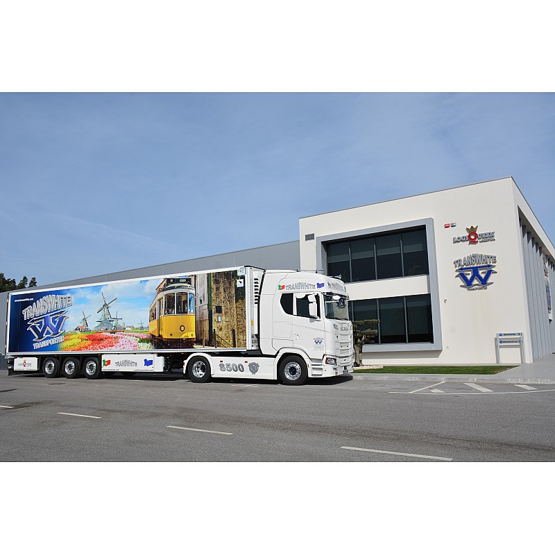 Transwhite Scania Next Gen 500S & Reefer Trailer