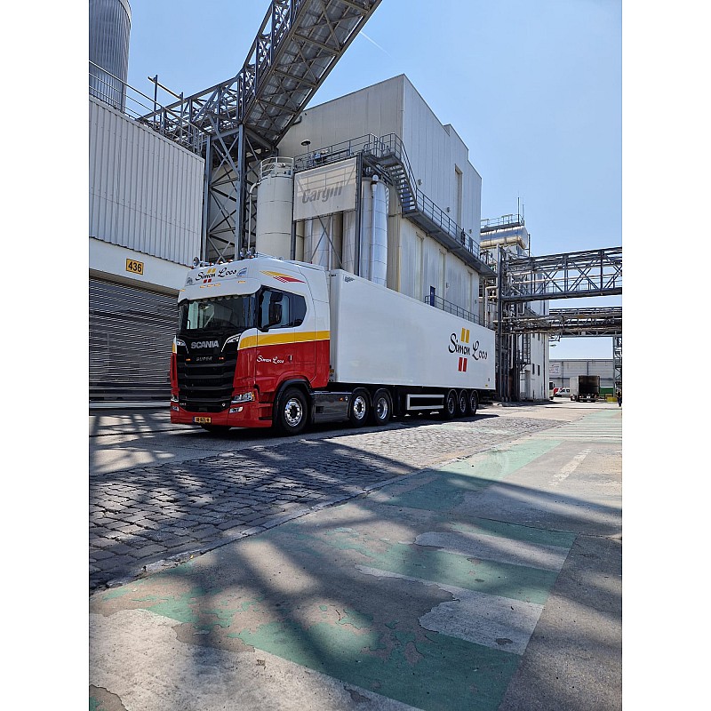 Simon Loos Scania Next Gen 530S-V8 Highline 6x2 & Reefer Trailer