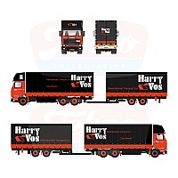 Harry Vos Logistics Scania 3 Series & Curtainside Trailer