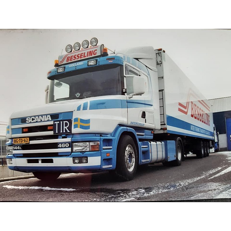 Besseling Scania 4 Series Torpedo & Reefer Trailer