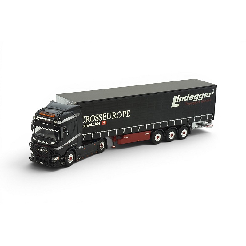 Lindegger Scania Next Gen R-Series Highline & Curtainside Trailer