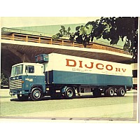 Dijco Scania 140 & Reefer Trailer
