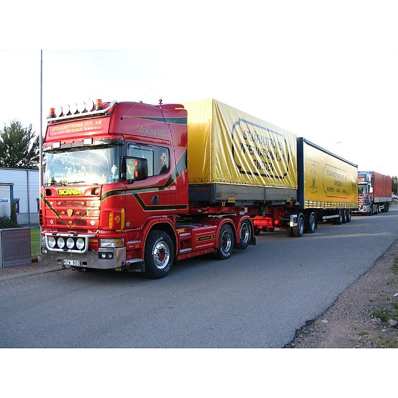 Stjarnstroms Scania 4 Series Topline & Reefer Trailer