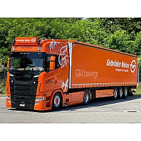 Berger Transport Scania NGS Highline & Curtainside Trailer