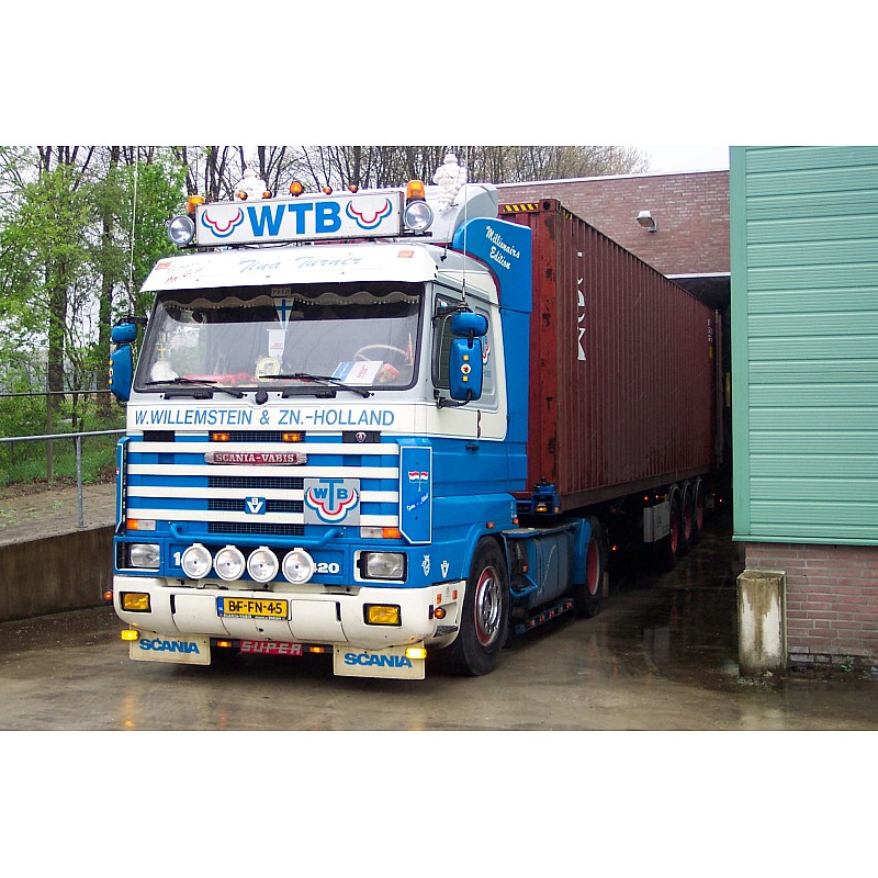 WTB Scania 143M 420 & 20ft Container