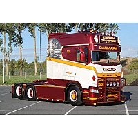 J Jensen Scania NGS Longline 6x2 Rigid Truck & Trailer