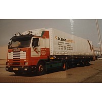 Lommerts Scania 3-Series 113-380 & Curtainside Trailer