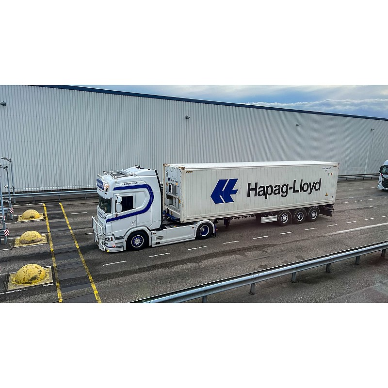 Sven Boekestijn Scania NGR Highline & Container Trailer