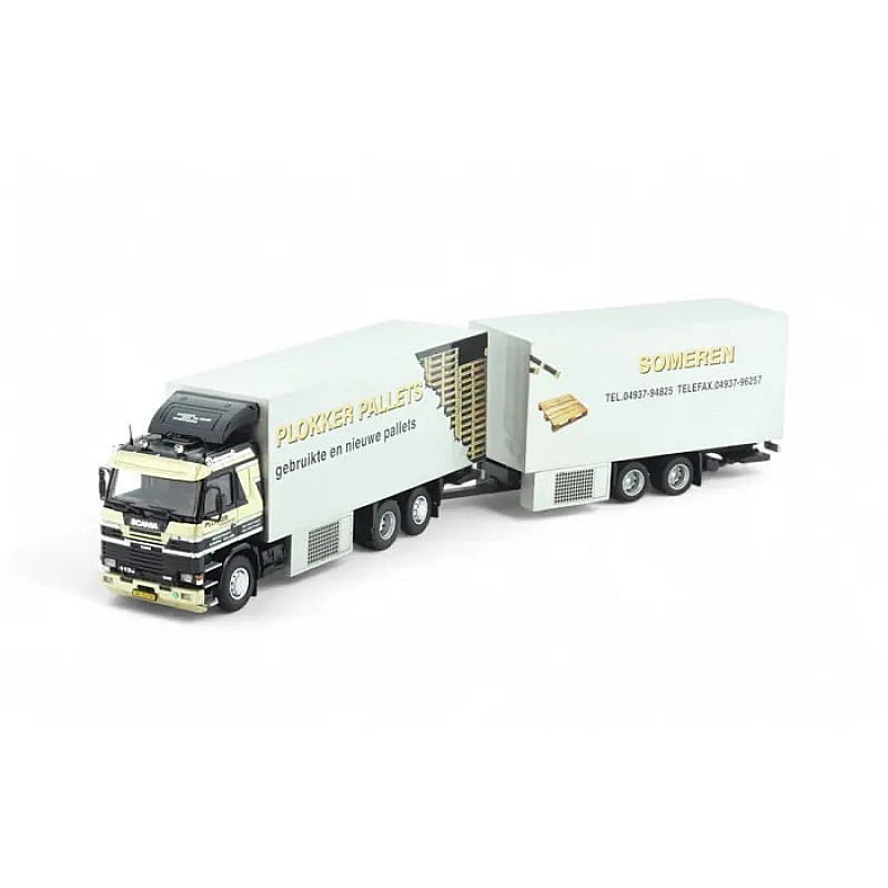 Plokker Pallets Scania 3-Series Rigid Truck & Trailer