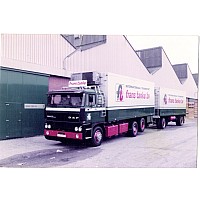 Frans Tanke BV DAF 3300 Rigid Truck & Trailer