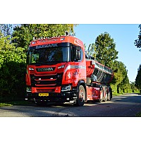 Anders Sorensen Scania NGR XT Normal Roof Rigid and Crane
