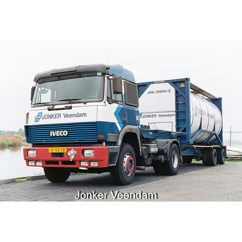 Jonker Veendam Iveco Turbostar 4x2 & Silo Trailer