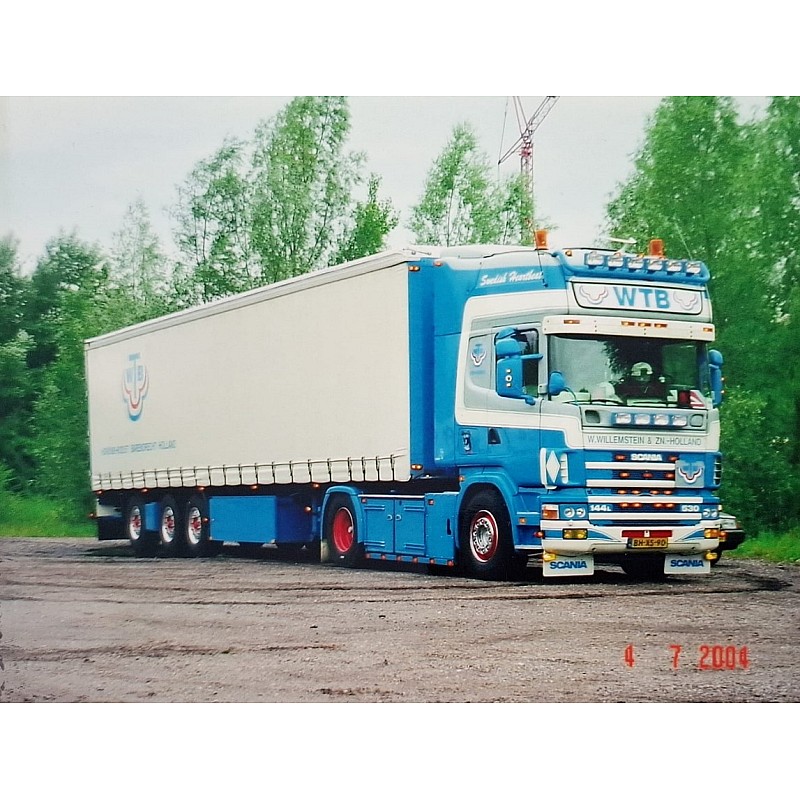 WTB Scania 144L 530 4x2 & Curtainside Trailer