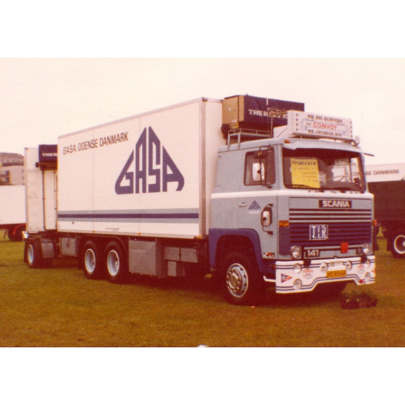 Gasa Odense Scania 141 Rigid Truck & Trailer