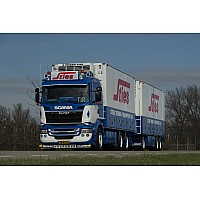 Sties Scania R560 Rigid Truck & Trailer