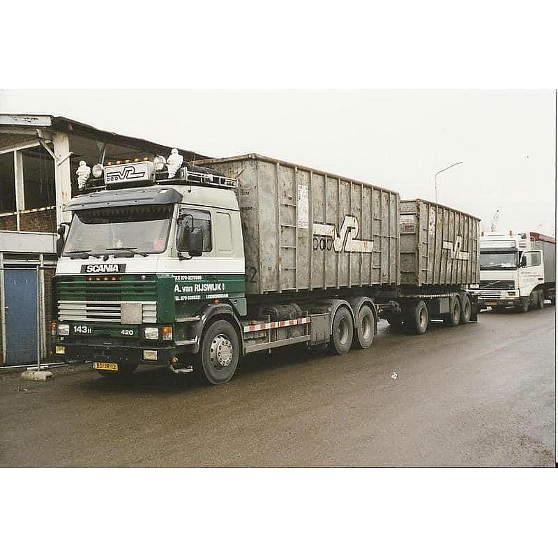 A van Riswijk Scania 3 Series Rigid Truck & Trailer