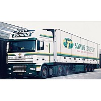 Soonius DAF 95XF Super Space Cab 6x2 & Reefer Trailer