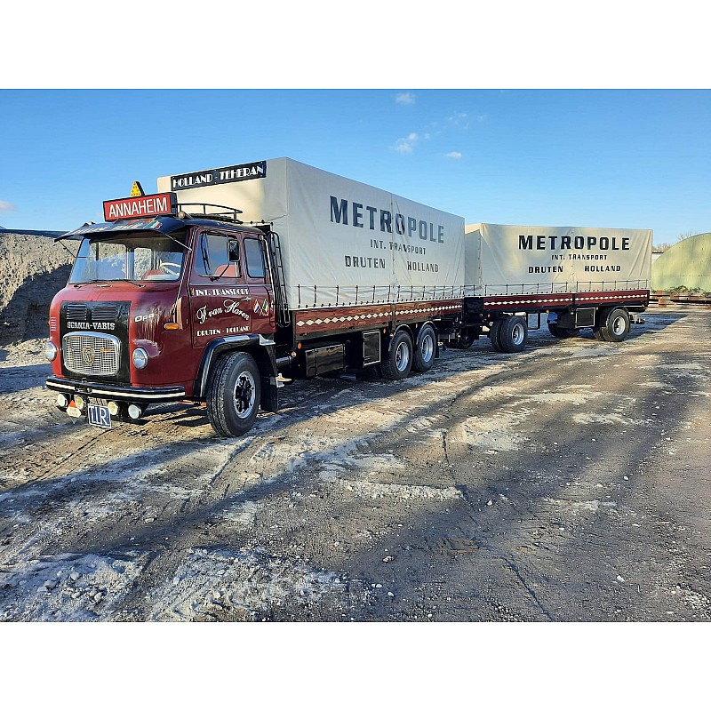 Metropole Scania LBS76 Rigid & Tilt Trailer