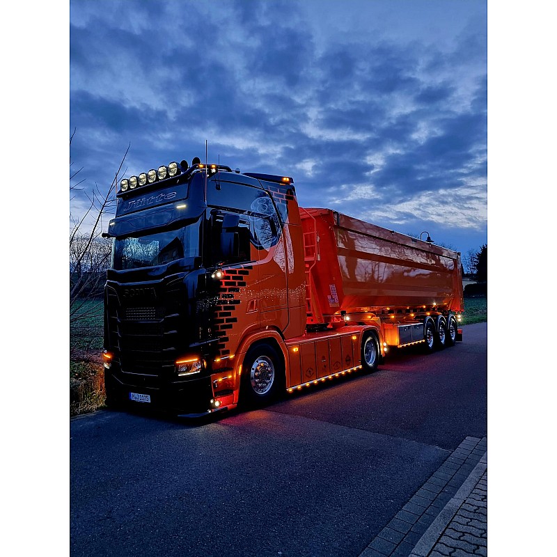 Jutte Transport Scania Next Gen S-Highline & Tipper Trailer