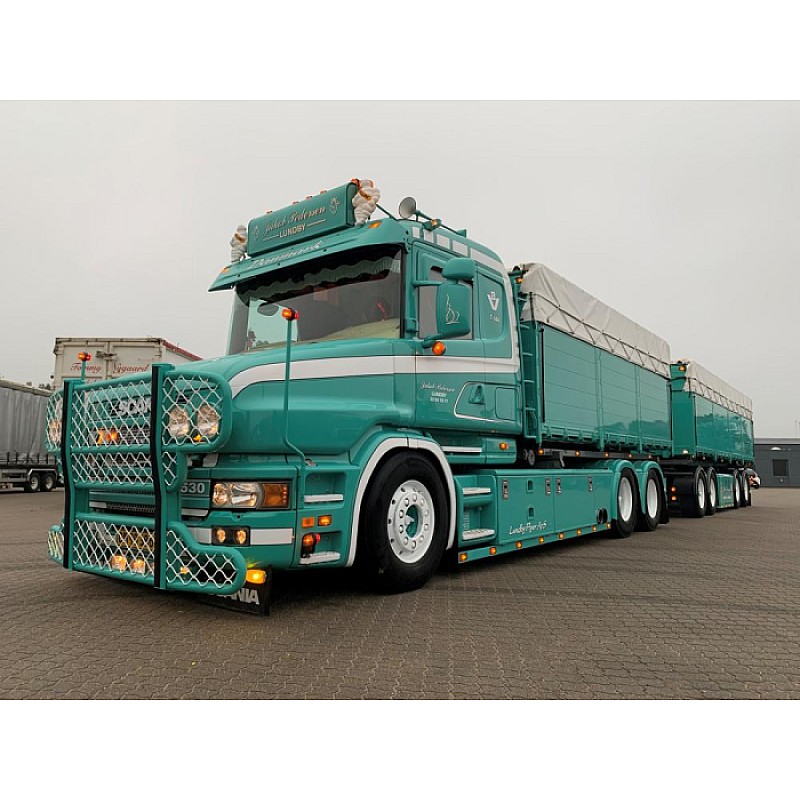 Jakob Pedersen Scania 4-Series Torpedo Rigid & Trailer