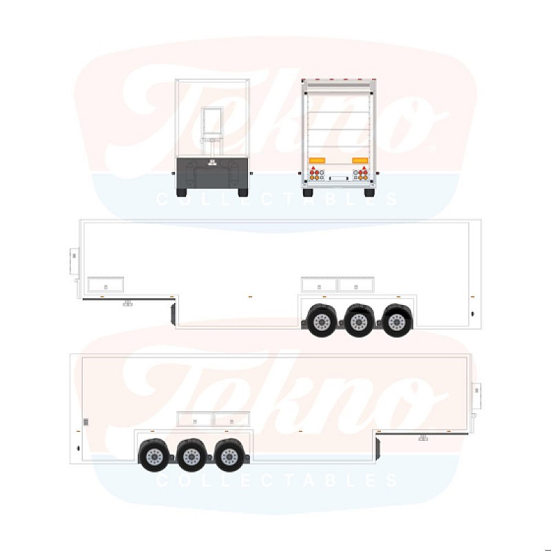 Tekno Basics Double Decker Trailer Tekno Basics Double Decker Trailer