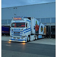 Cibatrans Scania Next Gen R530 V8 6x2 & Reefer Trailer