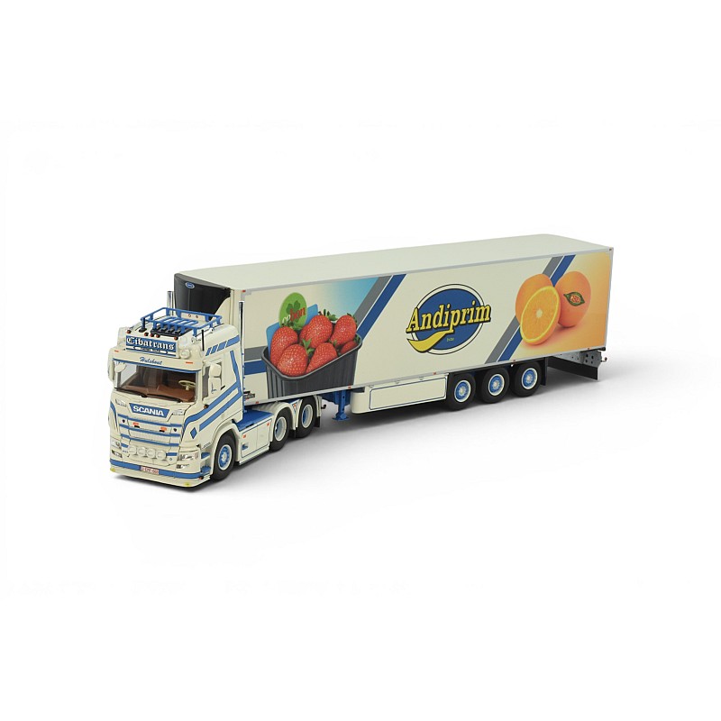 Cibatrans Scania Next Gen R530 V8 6x2 & Reefer Trailer Cibatrans Scania Next Gen R530 V8 6x2 & Reefer Trailer