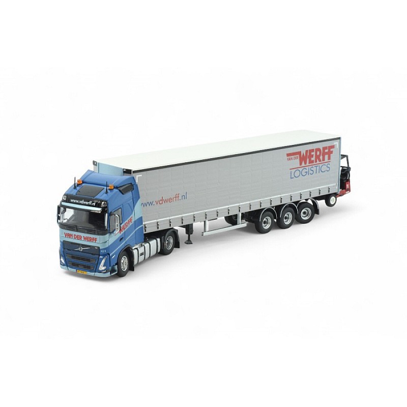 van der Werff Volvo FH05 Globetrotter 4x2 & Curtainside Trailer