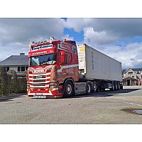 Ronny Ceusters Scania NGR Highline 6x2 & Reefer Trailer