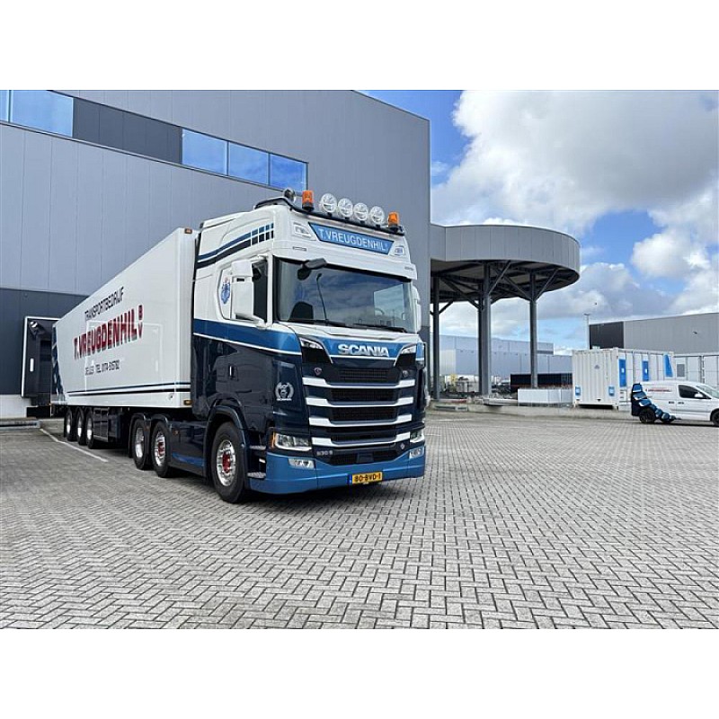 T Vreugdenhil Scania NGS 6x2 Highline & Reefer Trailer