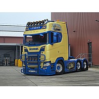 Lynda's Transport Scania Next Gen S with 3-axle curtain-side trailer