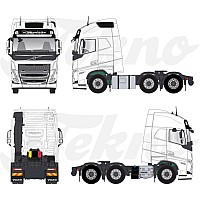 TB Volvo FH05 Globetrotter XL 6x2 Tractor