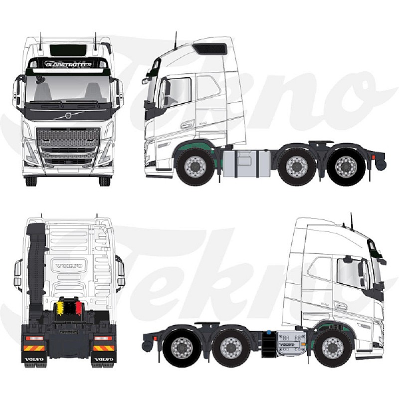 TB Volvo FH05 Globetrotter XL 6x2 Tractor