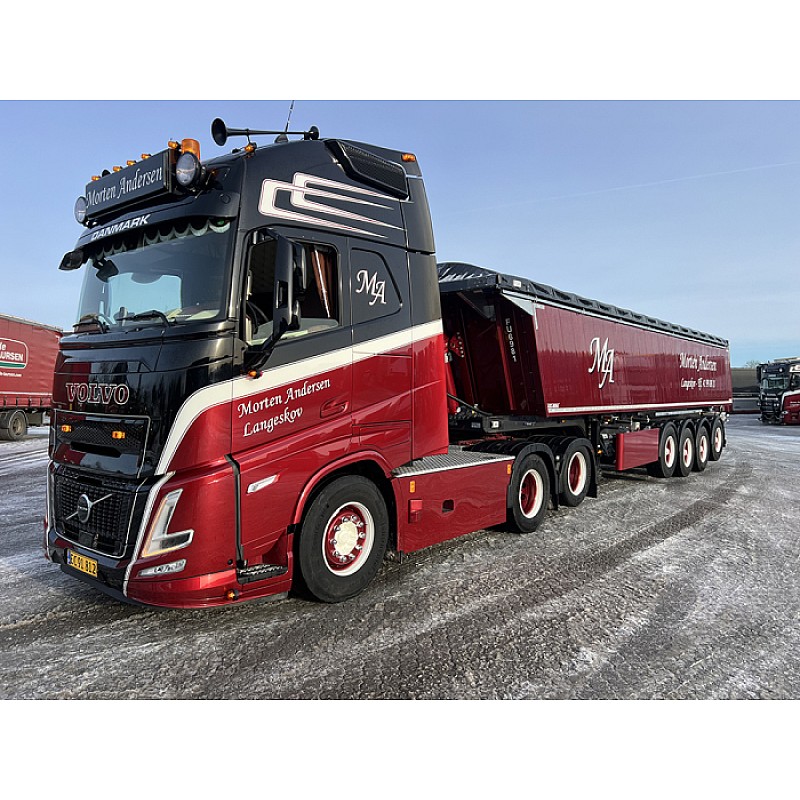 Morten Andersen Volvo Aero Globetrotter XL & Tipper Trailer Morten Andersen Volvo Aero Globetrotter XL & Tipper Trailer